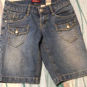 Union bay jean longer shorts size 5